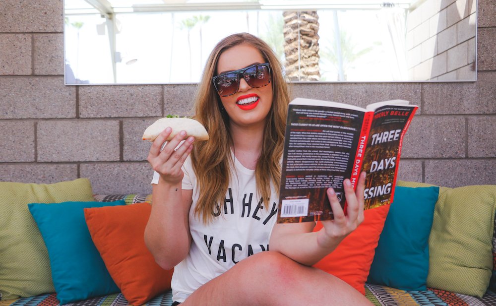 BookSparks's tweet photo. Weโd rather be at @HotelValleyHo, with a book & a taco in handโฆ ๐ญ๐ฎ #TBT #NationalTacoDay #ThreeDaysMissing @KimberlySBelle #SRC2018 https://t.co/WM65E6gVFY