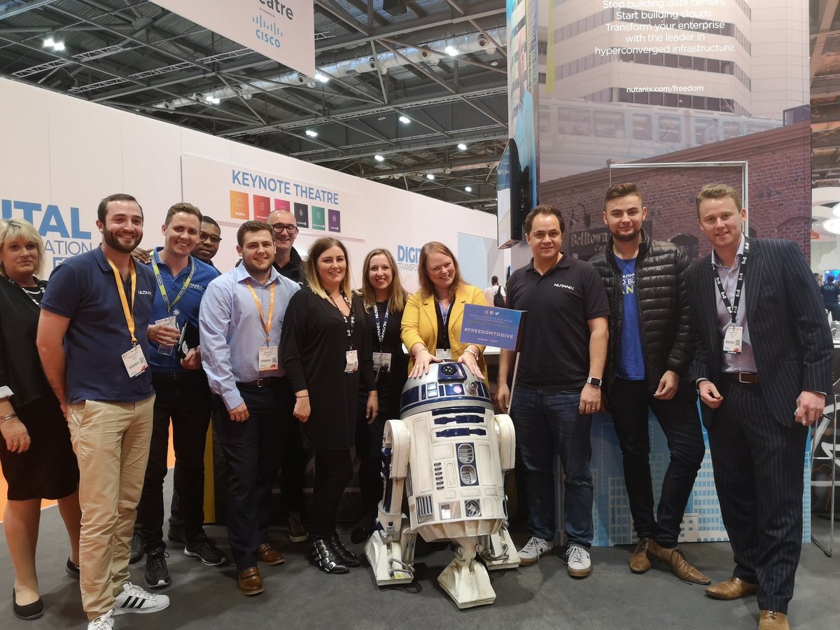 ColourInMedia's tweet photo. And that's a wrap!! Another fabulous IP Expo done and dusted... #IPEXPOEurope #FreedomToGive #Nutanix #IPExpo2018 @Nutanix_EMEA @IPEXPO https://t.co/OFJSlMH1sq