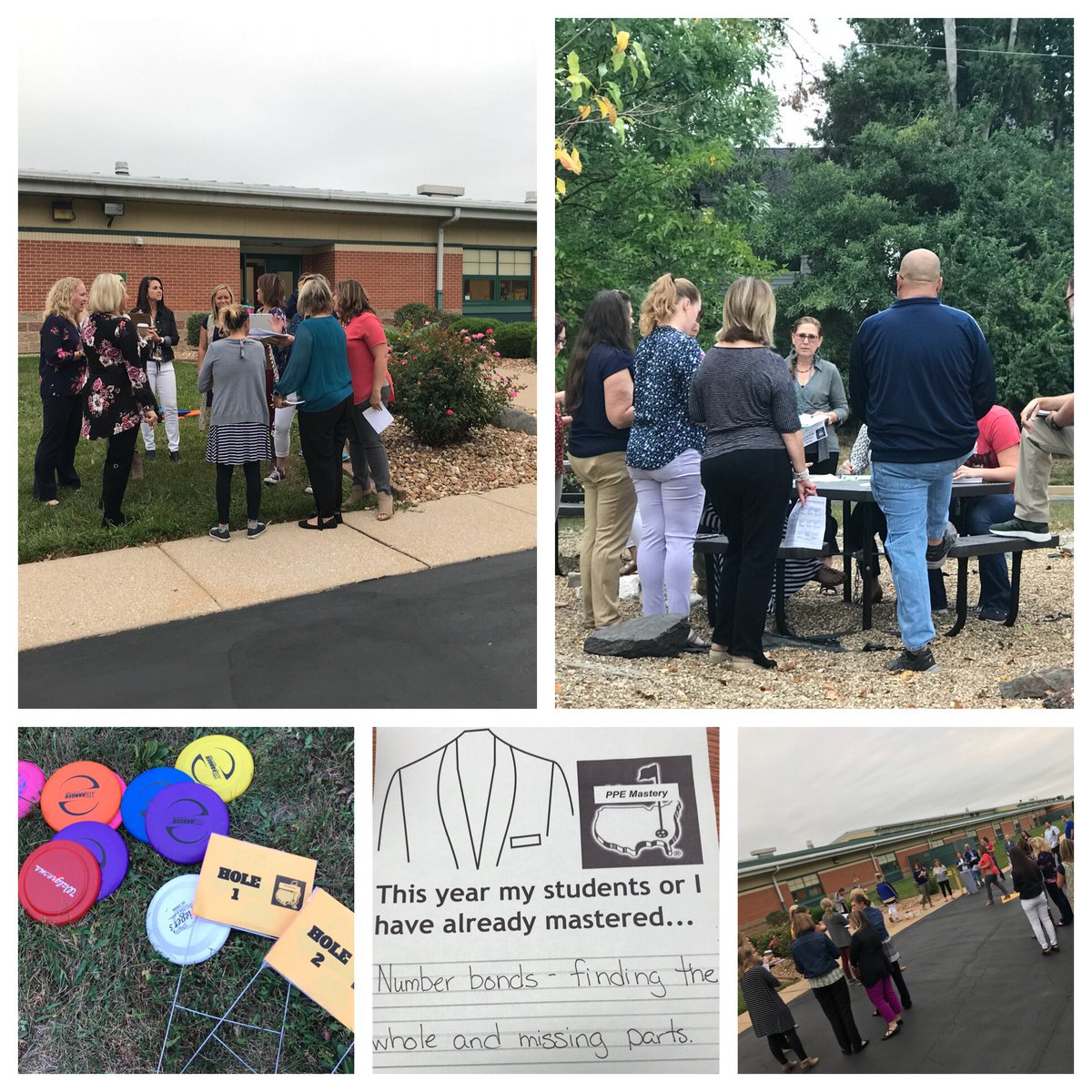 aneill2018's tweet photo. Play, reflect, learn, collaborate at our PPE staff meeting this morning w/ our staff PD books. #PPEleads #PPEreads #Tlap #Plap #InnovatorsMindset #whatgreatteachersdodifferently #NationalGolfloversday #insideoutsidecircle #LeadlikeaFlyer #Letyourlighthouseshine https://t.co/hO2ZiOkys4