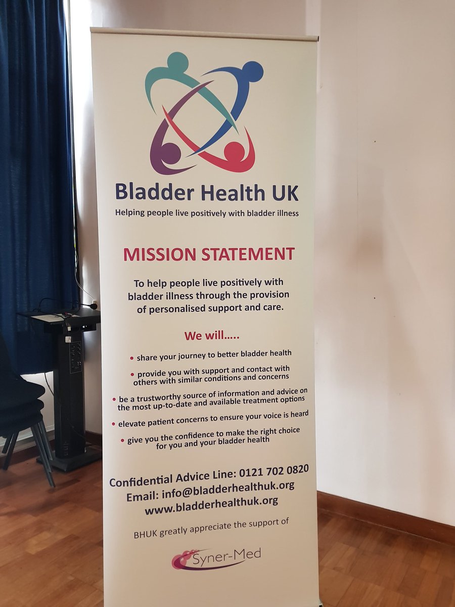 BulkeleyV's tweet photo. Thank you @bladdersupport Bladder Health UK for a great study day. Pleased to be able to present &amp; discuss role of Pelvic Health Physio in Bladder Pain Syndrome management #pelvicmafia  @ThePOGP @JPOGP @pelvicroar @jilly_bond https://t.co/XkAXWu18Rg
