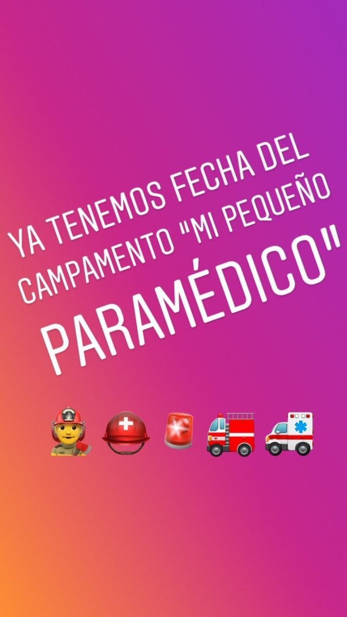 Disfruta con nosotros los fines de semana 13-14 y 20-21 de octubre de la primera etapa de nuestro súper campamento.
 Escríbenos al correo mipequenoparamedico@gamil.com y entérate de lo que traemos para ti.
#Campamento #Niños #Disfruta <a href="/paramedicosmtt/">Ángeles de la autopista MPPT</a> <a href="/desantolo/">Gaetano De Santolo</a>