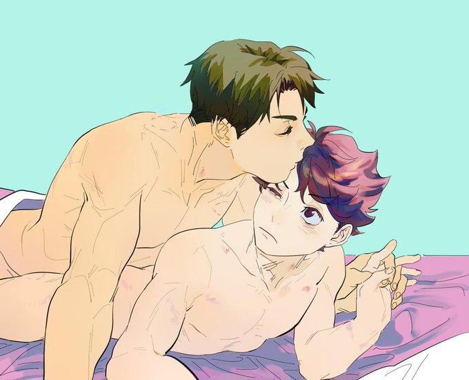 牛島若利x及川徹のtwitterイラスト検索結果 古い順