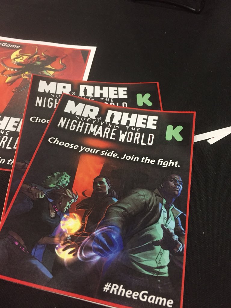 GreenBrierGames's tweet photo. Our Kickstarter is live! #RheeGame https://t.co/muNQnfY1Rr https://t.co/1YVZ4ZvcWs
