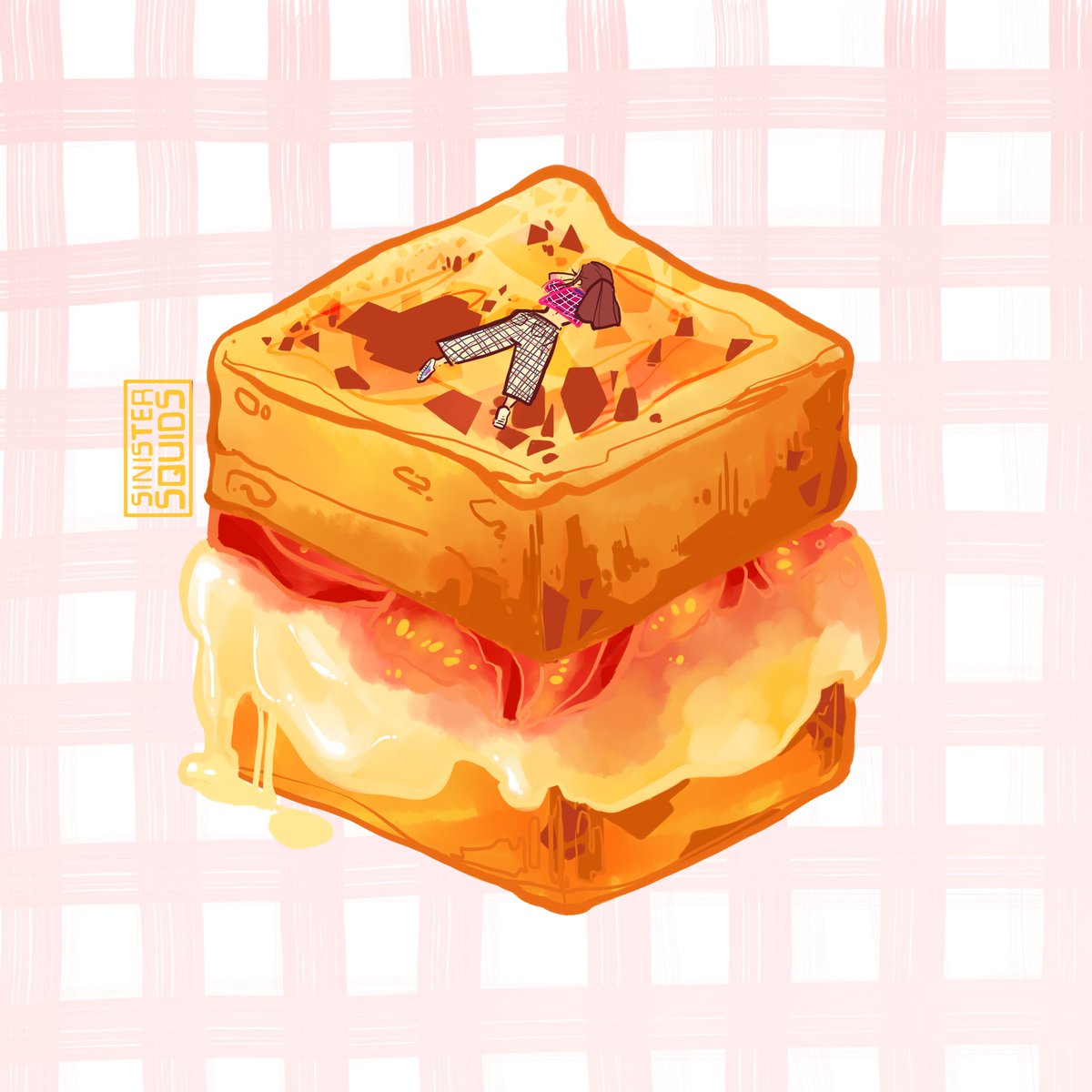 sinistersquids's tweet photo. But really, I think you should know...
.
.
.
.
I just want to become a sandwich #isometric #foodcube #grilledcheese https://t.co/zb9McJAqXu