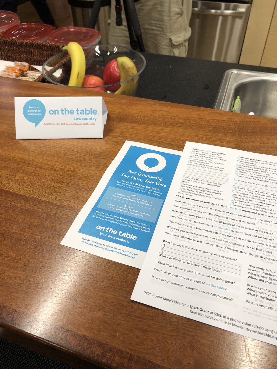 BGRMcreate's tweet image. The table is set and we’re ready to talk! @onthetablesc #LowcountryOnTheTable