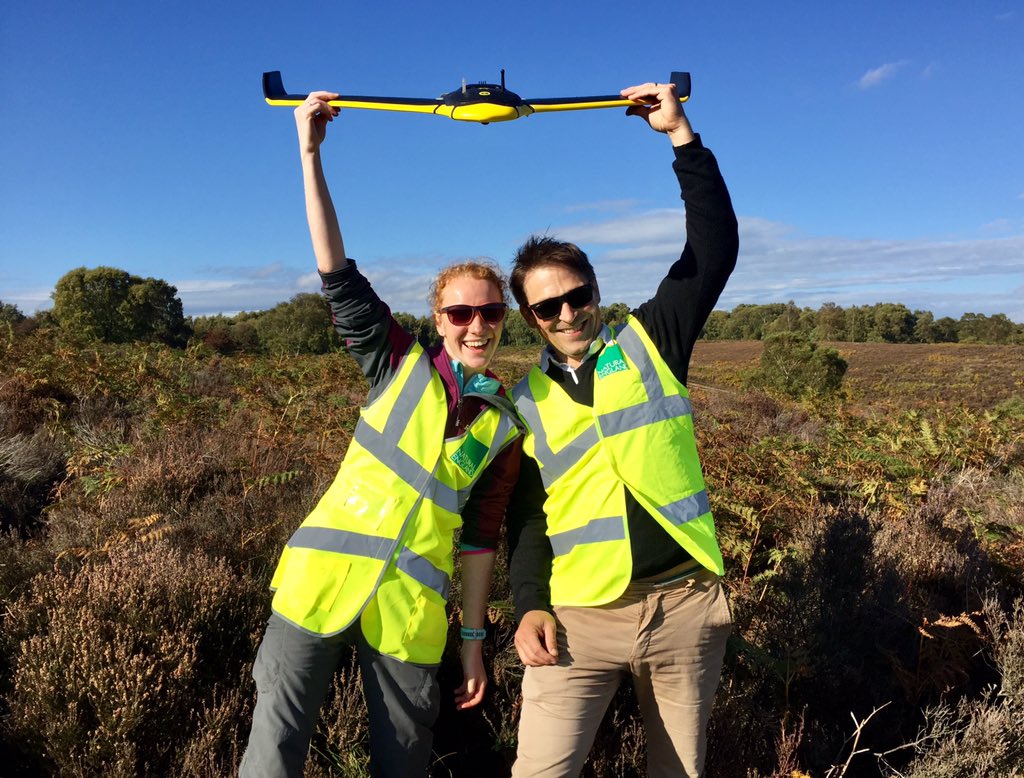 EarthObsAlex's tweet photo. Two fantastic days of flying in the bag this week! Very different locations and weather conditions but useful data collected at both sites. Beautiful clouds too... #uas #eBee #phoeBee #cannockchase #drone #earthobservation @NaturalEngland @NEChiefSci https://t.co/HfCrbVgFdu