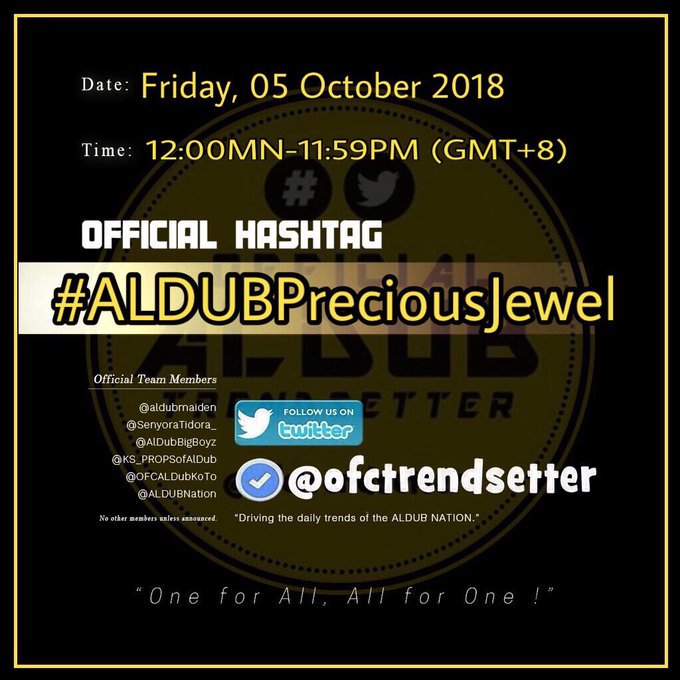 AL♥DUB Middle East (@aldub_me) on Twitter photo OHT #ALDUBPreciousJewel
<a href="/ofctrendsetter/">TEAM OAT ᴬᴰᴺ</a> <a href="/officialaldub16/">OFFICIAL ALDUBMAIDEN 16</a> <a href="/AIFam16/">Ang SALTIK Infinity</a> <a href="/imcr8d4u/">🇸🇦 Don Juan de Mculit™ 🇵🇭</a> <a href="/ALDub_RTeam/">ALDUB_RTeam</a> <a href="/AlDubBigBoyz/">AlDubForTheBigBoyzᴬᴰᴺ</a> <a href="/AlDubBigGirlz/">AlDubForTheBigGirlz™ᴬᴰᴺ</a> <a href="/SenyoraTidora_/">SENYORA TIDORA ᴬᴰᴺ</a> <a href="/KS_PROPSofAlDub/">ALDUB LIVING PROPS ᴬᴰᴺ</a> <a href="/MAINEnatics_UAE/">Maine Mendoza UAE</a> <a href="/ALDENatics_UAE/">ALDENatics_UAE</a> <a href="/ALDUBNation/">ALDUBNation</a> @OFCALDubKoTo <a href="/Aldub_ChibaJP/">AD|MD CHIBA ᴬᴰᴺ</a> @ofcaldub_lpc <a href="/ofcaldubsaudi16/">OFC AD|MD SAUDI</a> <a href="/HokageHoney10/">NINJA MAIN ACCOUNTᴬᴰᴺ</a>
MYE OHT #ALDUBPreciousJewel
<a href="/ofctrendsetter/">TEAM OAT ᴬᴰᴺ</a> <a href="/officialaldub16/">OFFICIAL ALDUBMAIDEN 16</a> <a href="/AIFam16/">Ang SALTIK Infinity</a> <a href="/imcr8d4u/">🇸🇦 Don Juan de Mculit™ 🇵🇭</a> <a href="/ALDub_RTeam/">ALDUB_RTeam</a> <a href="/AlDubBigBoyz/">AlDubForTheBigBoyzᴬᴰᴺ</a> <a href="/AlDubBigGirlz/">AlDubForTheBigGirlz™ᴬᴰᴺ</a> <a href="/SenyoraTidora_/">SENYORA TIDORA ᴬᴰᴺ</a> <a href="/KS_PROPSofAlDub/">ALDUB LIVING PROPS ᴬᴰᴺ</a> <a href="/MAINEnatics_UAE/">Maine Mendoza UAE</a> <a href="/ALDENatics_UAE/">ALDENatics_UAE</a> <a href="/ALDUBNation/">ALDUBNation</a> @OFCALDubKoTo <a href="/Aldub_ChibaJP/">AD|MD CHIBA ᴬᴰᴺ</a> @ofcaldub_lpc <a href="/ofcaldubsaudi16/">OFC AD|MD SAUDI</a> <a href="/HokageHoney10/">NINJA MAIN ACCOUNTᴬᴰᴺ</a>
MYE