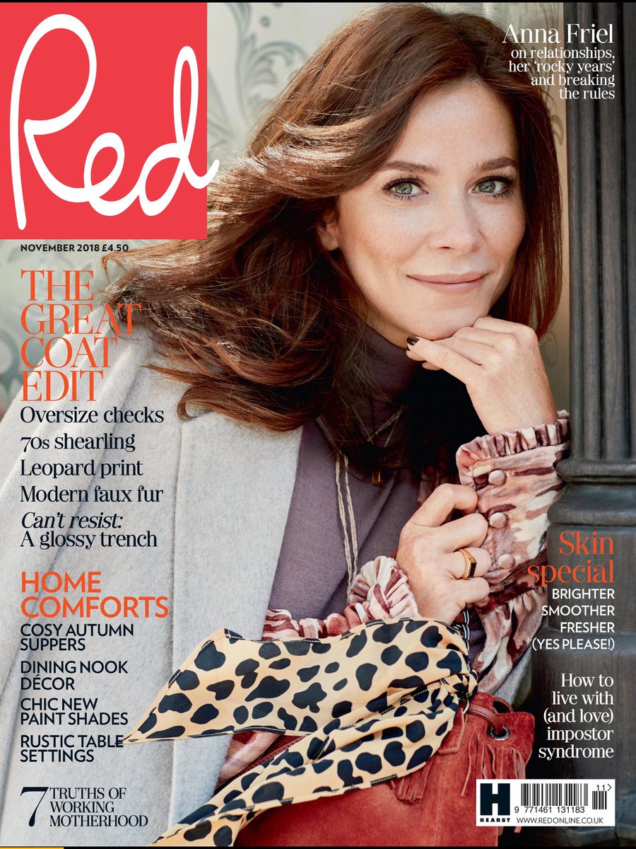 megconner's tweet image. I spoke to @annafriel about love, life, and her long-term loyalty to the @GrouchoClubSoho for this month’s @RedMagDaily Oh, and vaping...