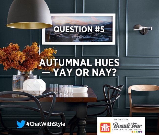 Question #5: Autumnal Hues–yay or nay? #ChatWithStyle #Beautitone
