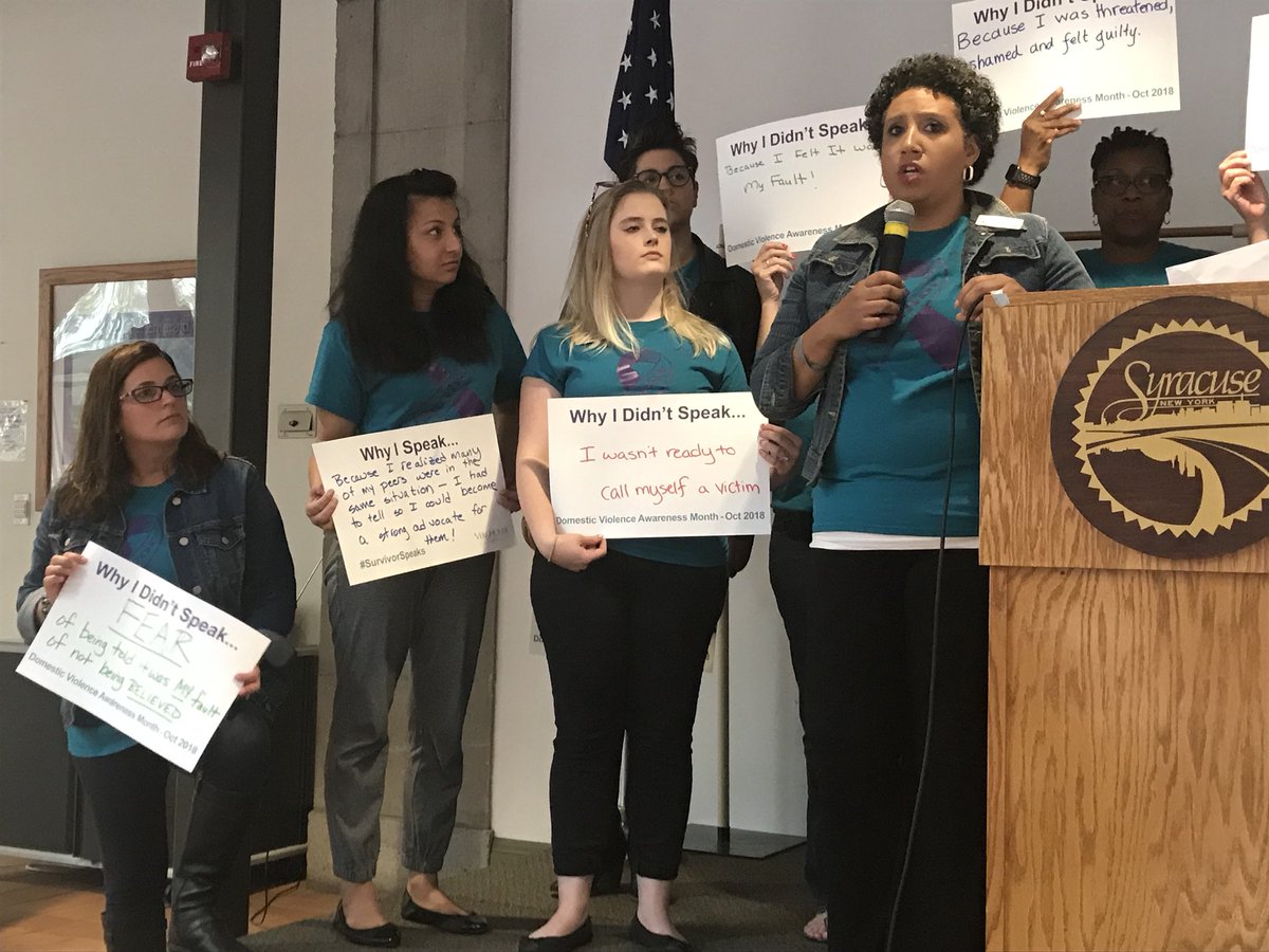VeraHouseInc's tweet photo. Survivors are sharing their truth as to why they didn’t speak. One says, “ I wasn’t ready to call myself a victim.” #SurvivorSpeaks #DVAM2018 https://t.co/4OxZZANIAL