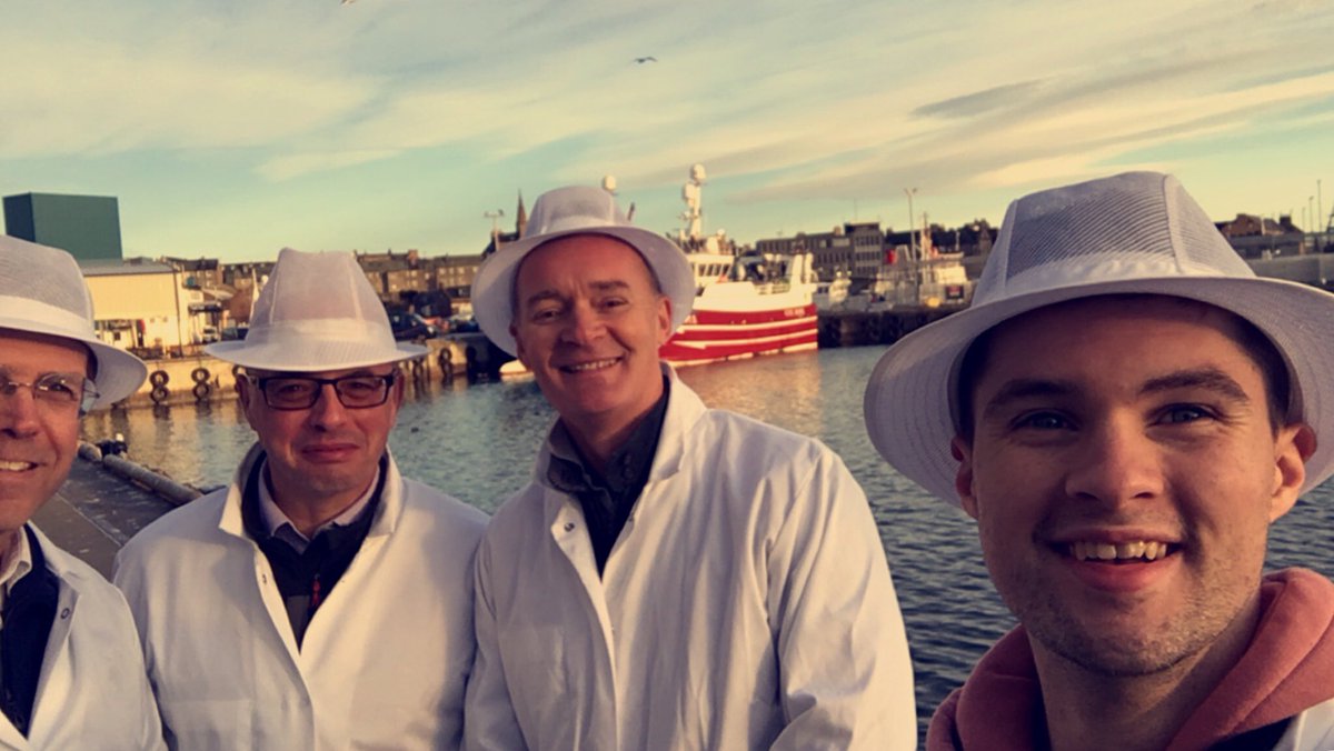 lowstraditional's tweet image. We had an absolute blast this morning visiting Peterhead Market with @seafishuk! Thanks guys!
