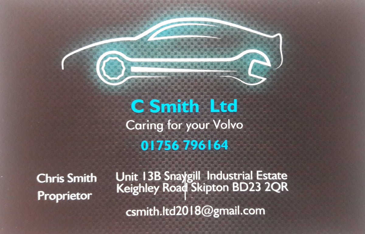 Although we do specialise in #Volvo <a href="/CSmithVol/">CSmith Ltd, Skipton</a>, with nearly 60years mechanicing experience throughout our workforce on many makes and models of vehicles, we are only too happy to care for your pride and joy
