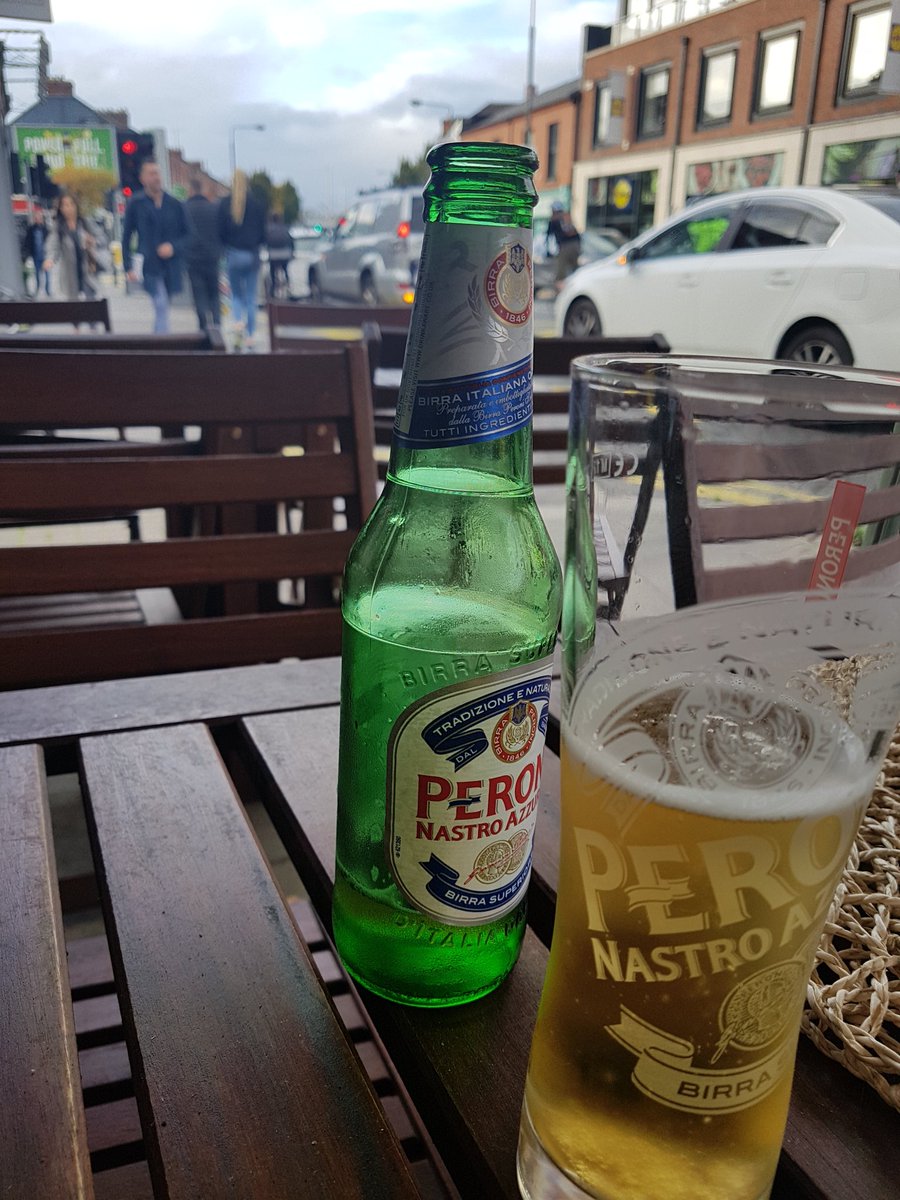 PubsIreland's tweet photo. Nothing like a cold beer outside in a day like this :) @MariosRanelagh front terrace is perfect for it, just saying. https://t.co/YxVJSvct8p