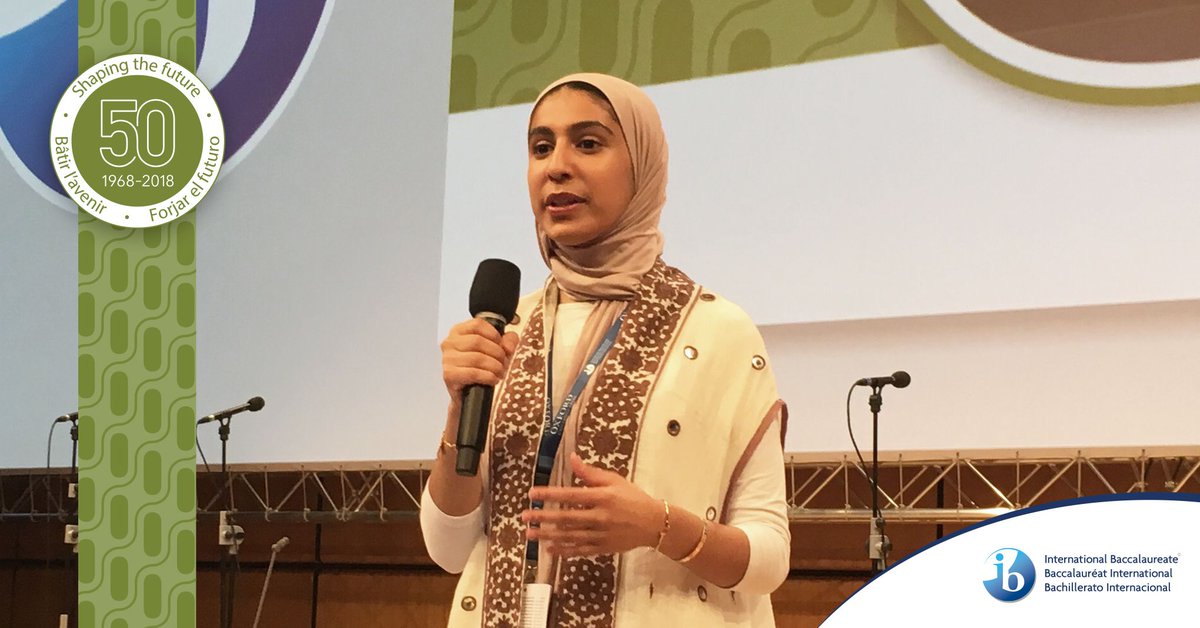 iborganization's tweet image. "One aspect of being an international student is that I learn not to take things at face value, not to accept the pre-suppositions that others may have about people around the globe, and to question everything."

Rayouf Alhumedhi, #IBDP student at @vis_austria. #IBVI2018