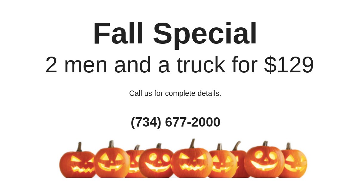 HWCMD's tweet image. Book your move now!  #AnnArborMovers #MichiganMovers #MovingSpecial (734) 677-2000