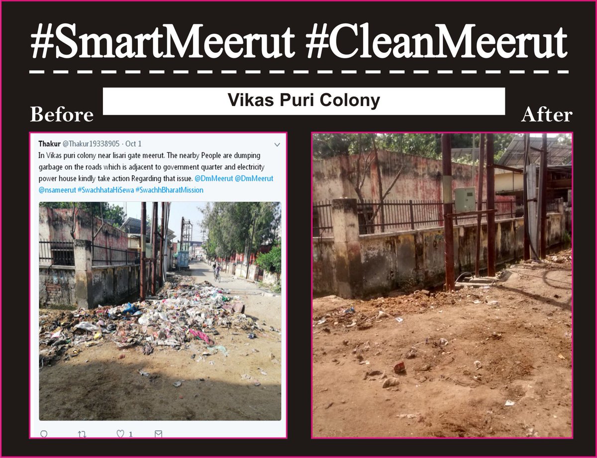DmMeerut's tweet photo. #SmartMeerut #CleanMeerut @myogiadityanath @SidharthNSingh twitter पर महानगर के विभिन्न क्षेत्रों से प्राप्त सफाई एवं कूड़ा उठान से संबंधित समस्याओं का प्राथमिकता पर निस्तारण कराया गया। https://t.co/8NgsOS1g0x