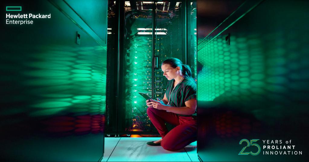 The #ProLiant server turns 25 this year. Looking ahead, the #futureofcomputing includes #memorydriven and #edgetocloud computing with #security built into the stack. hpe.to/6002DF19s