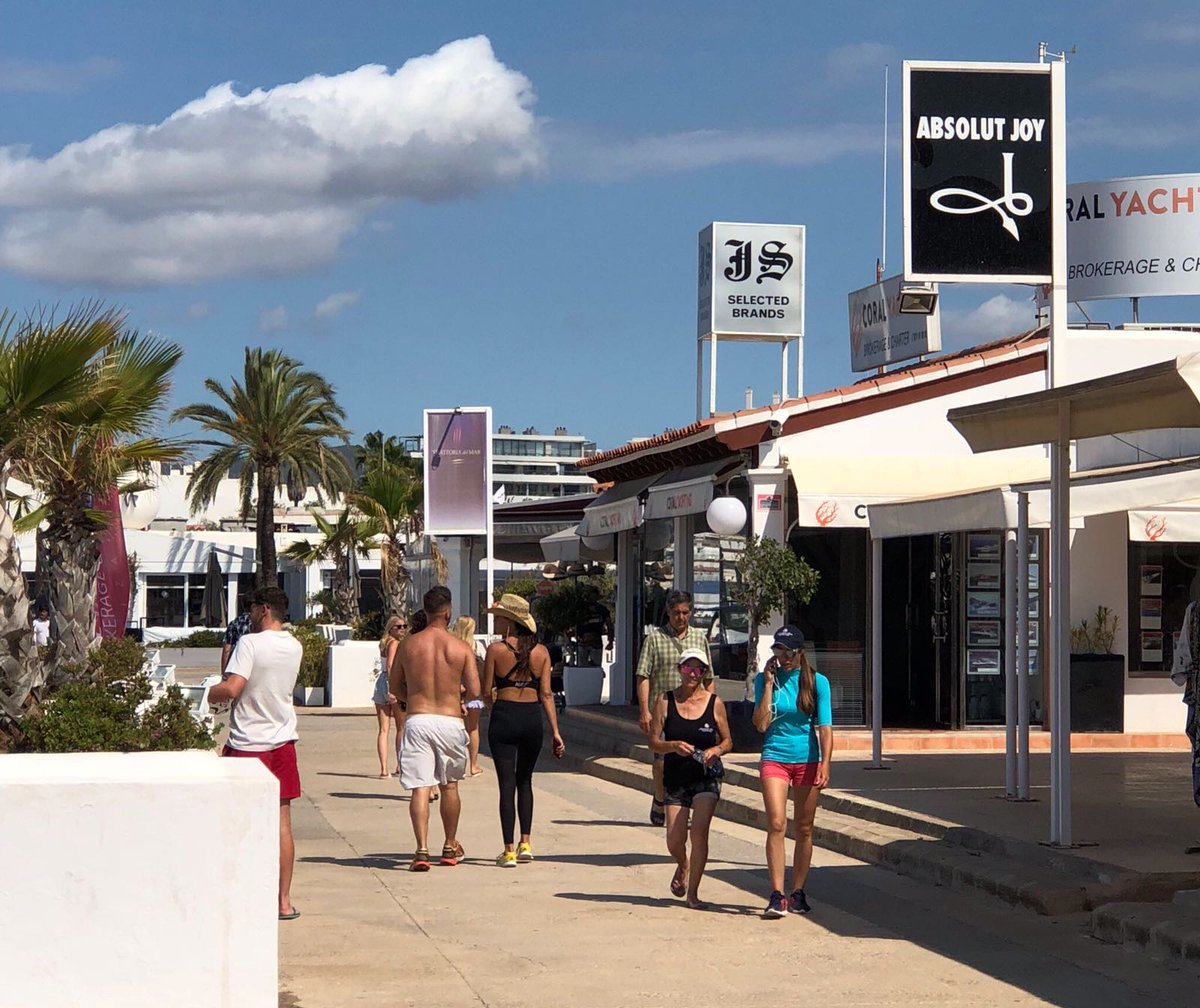 Recordando los paseos de verano en #MarinaBotafoch