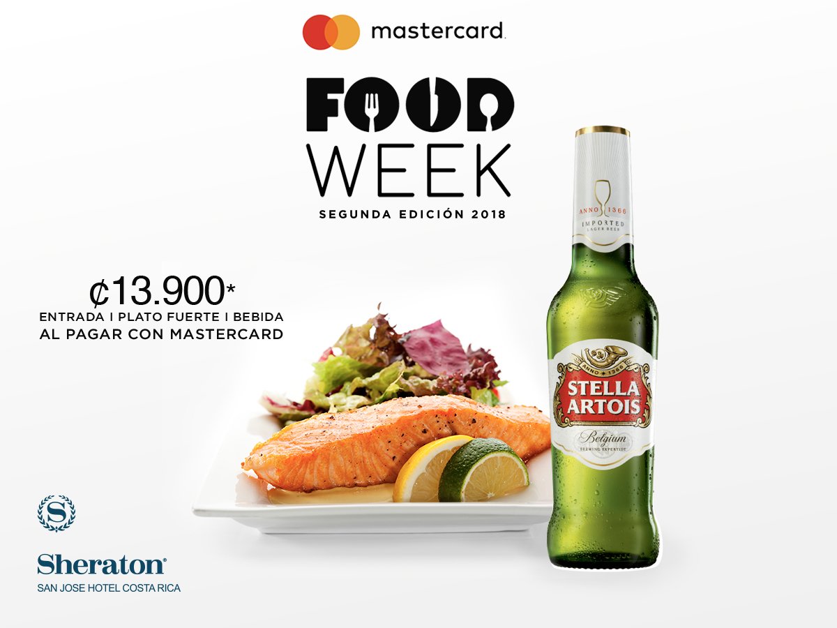 SheratonSanJose's tweet photo. La combinación ideal de alta gastronomía para despertar sus sentidos en nuestro restaurant podrá delitar su paladar.
12 MD a 10 PM en nuestros ambiente de Bistro

¢13.900 - Entrada - Plato Fuerte - Bebida
Al pagar con Mastercard

(Promoción válida hasta el: 17 de octubre) https://t.co/ZbS4nlcJno