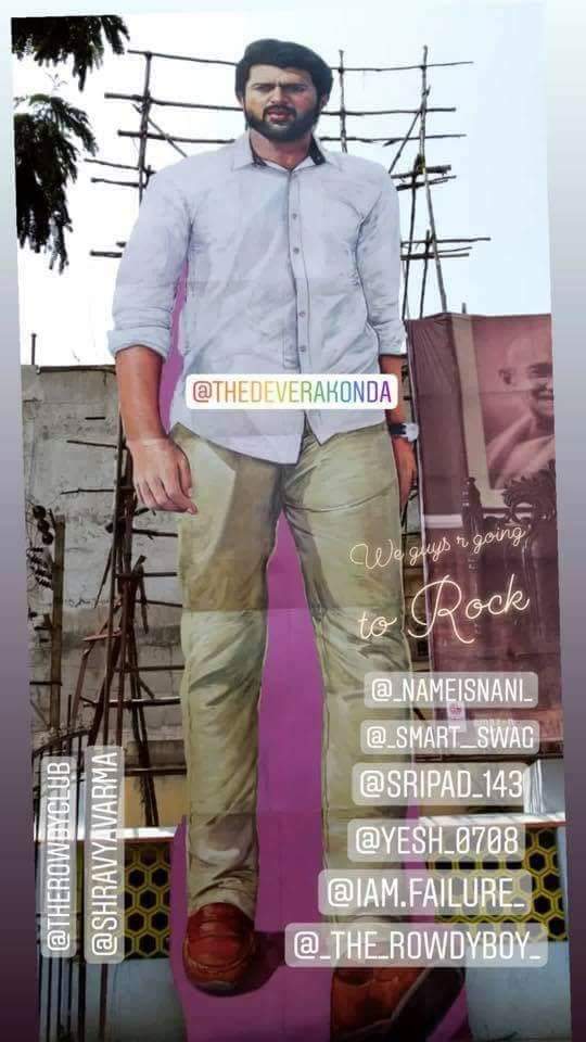 Superstarboyy's tweet photo. #NOTA Guess this @TheDeverakonda masss ๐ฅ #blockbusternota https://t.co/p5umFo4D1J