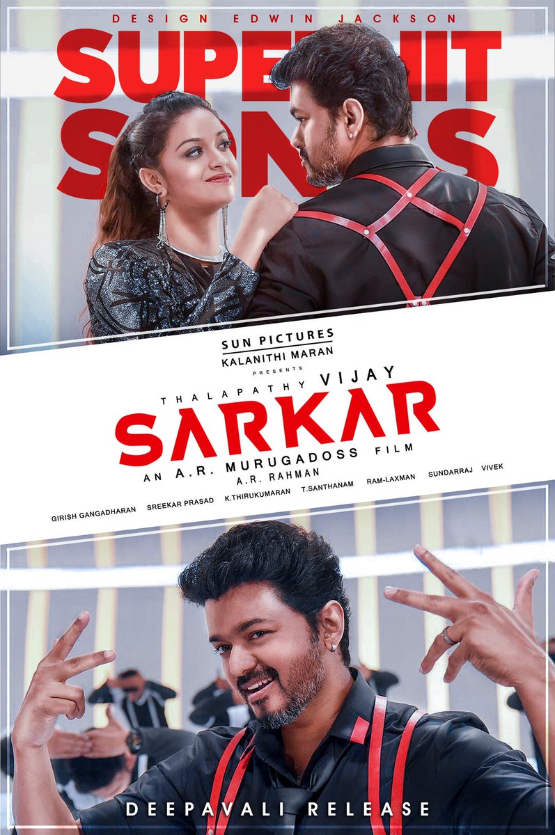 Thalapathysm's tweet photo. SARKAR !! #BlockBusterAlbum ! https://t.co/gO7DeLZu0i