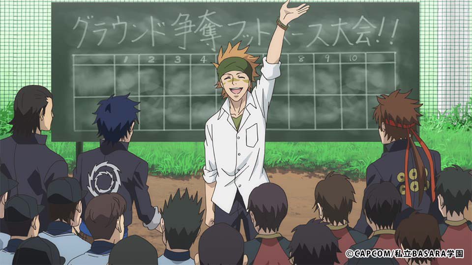 ほぼ全キャラ顔見せカオス 学園basara 1話の明智光秀 Cv速水奨 が保険医でヒプノシスマイク持ってそう Togetter