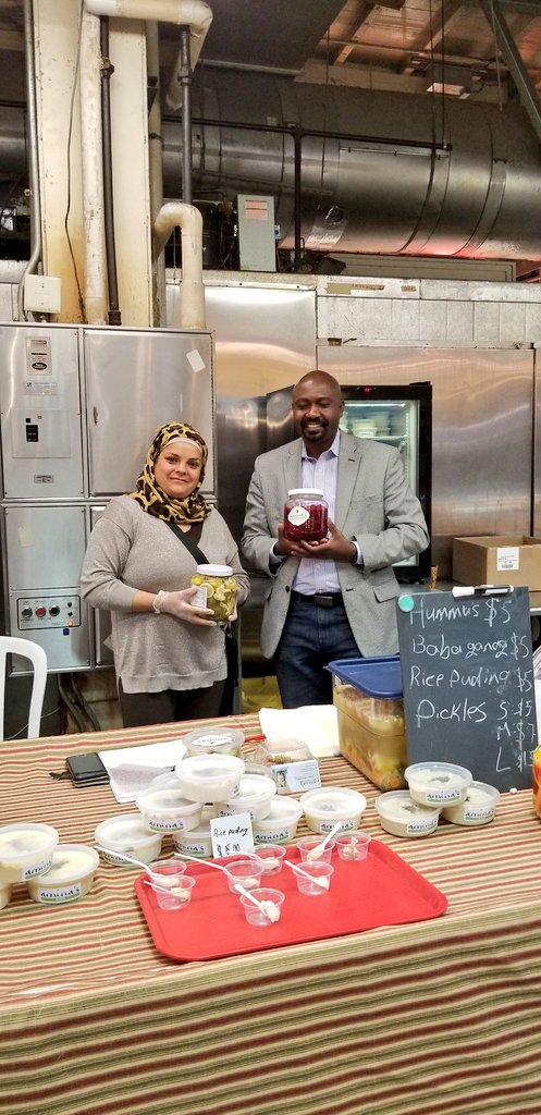phillyglobalhub's tweet photo. Very proud of Ms
 Amina who just launched her business at the Reading Terminal market https://t.co/N7fhDCrKmB