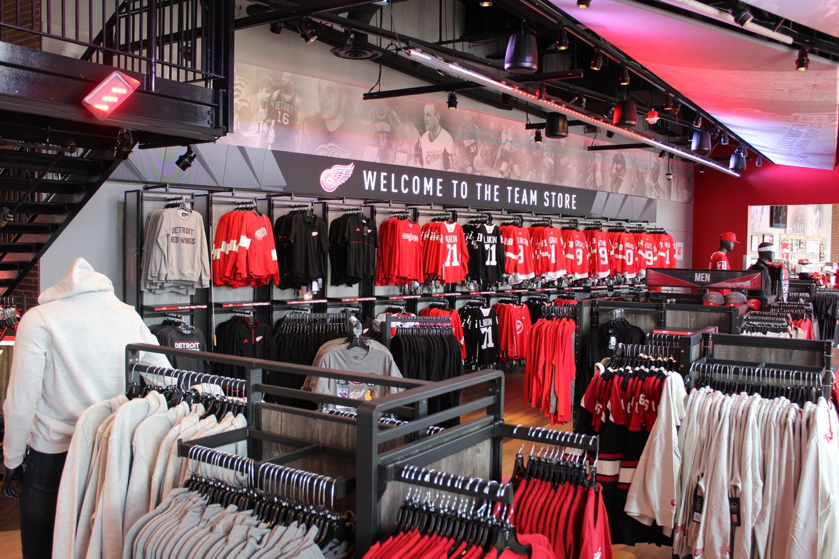 red wings team store