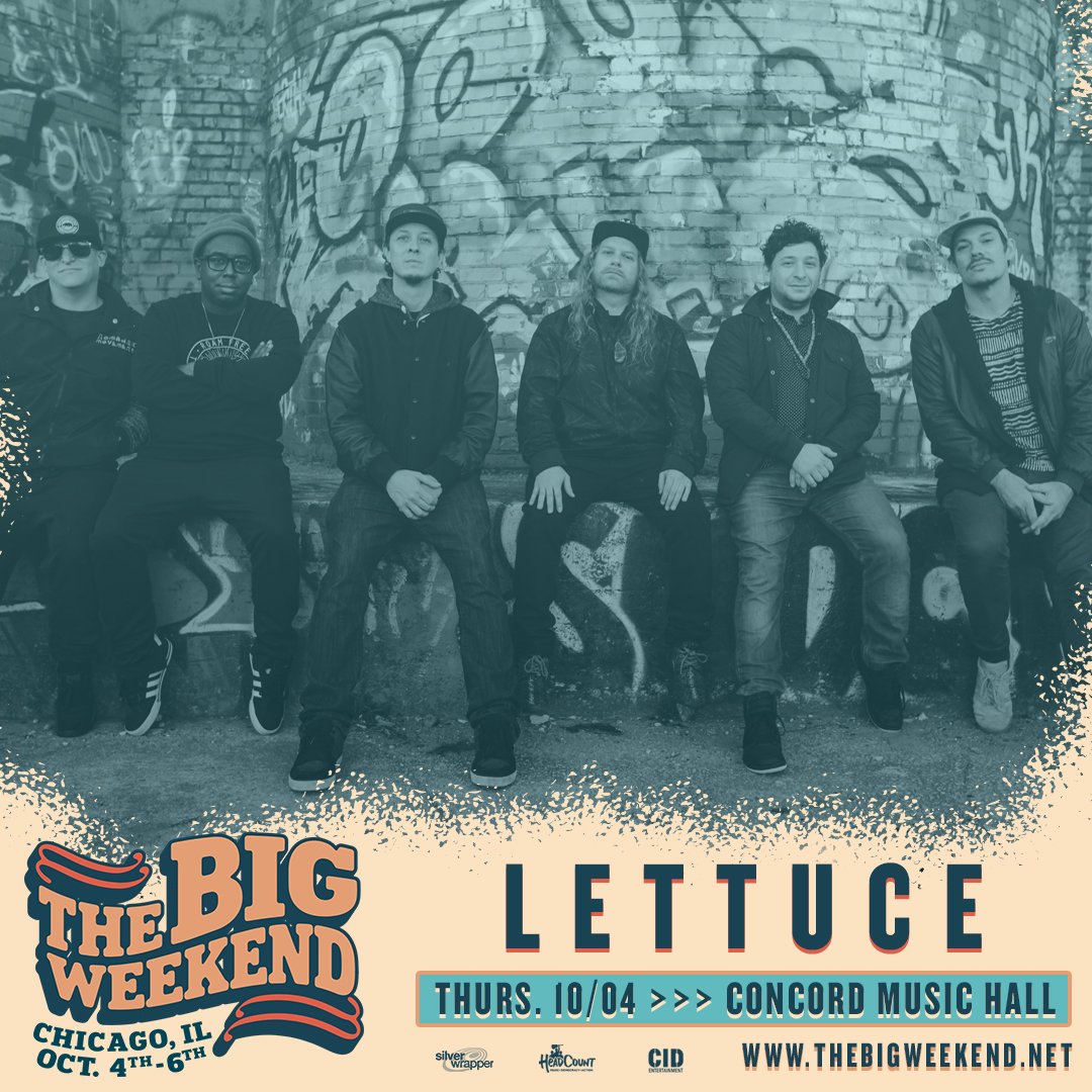 COMING UP! <a href="/lettucefunk/">Lettuce</a> is on in 1 hour at <a href="/ConcordHall/">Concord Music Hall</a> 🤘