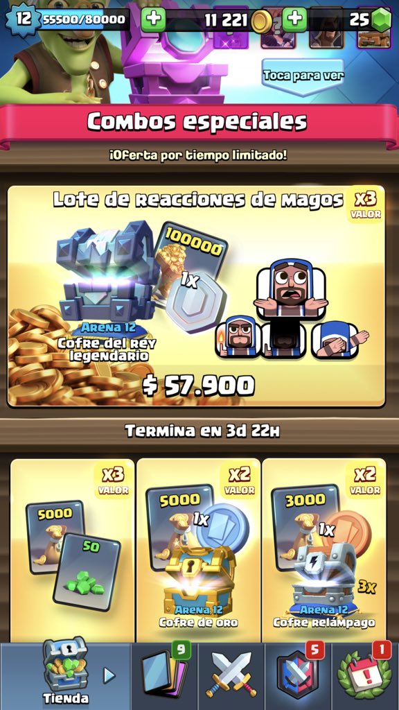 🐴SORTEO REACCIONES DEL MAGO🐴

🔴(TOKEN+EMOJIS+100K ORO + COFRE DEL REY LEGENDARIO 👑) 

Para participar:
-Seguir a @DonStivensonn 🐴
-Dar RT🔂
-Mencionar dos amigos 
-Suscribirse a: youtube.com/user/TheStivYT

El ganador se dará el domingo! Éxitos