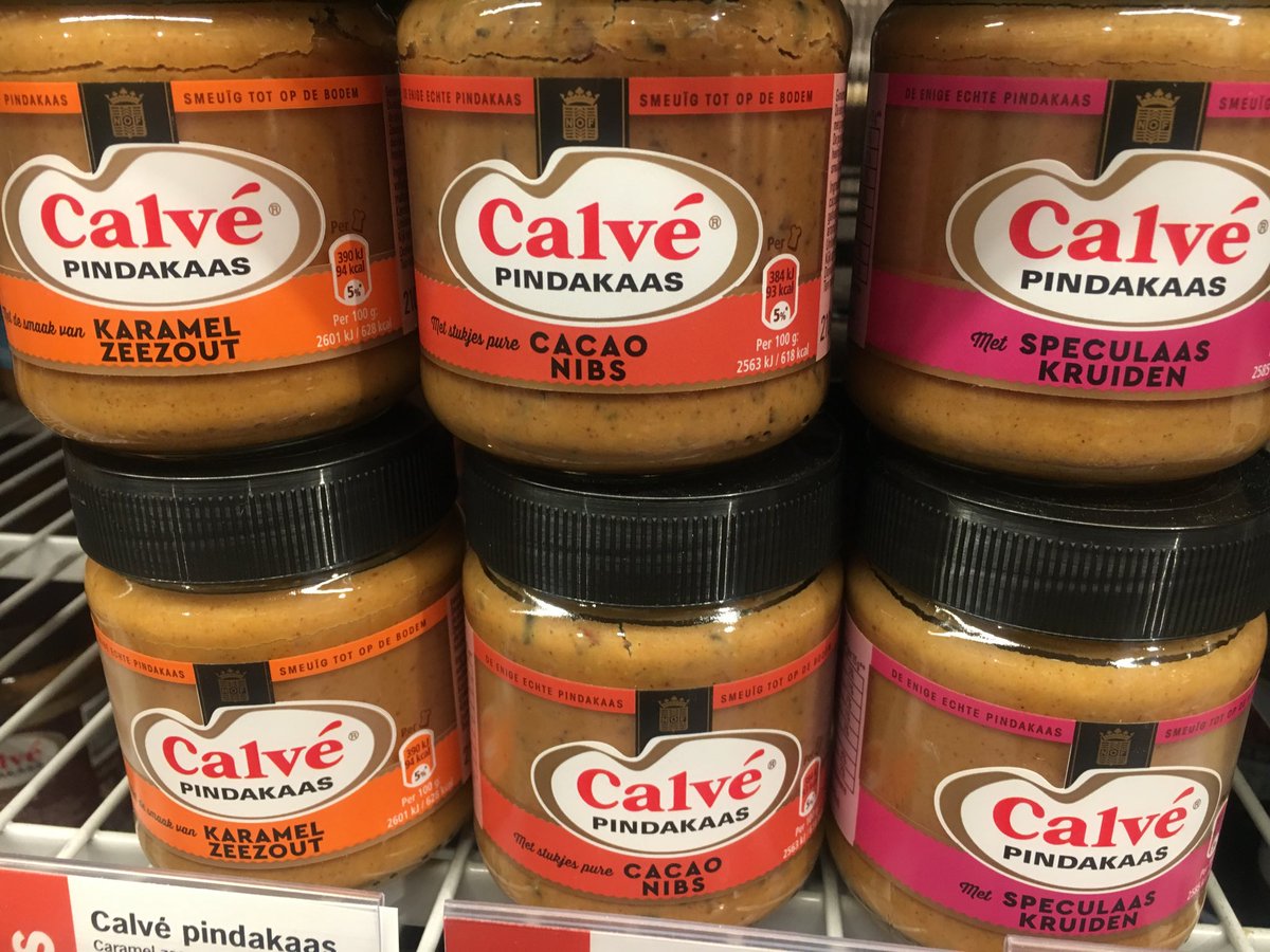 Jongens even. We gaan ophouden met die caramelzeezoutonzin. Na de stroopwafel nu ook de pindakaas. Wegwezen. Is dat helder?