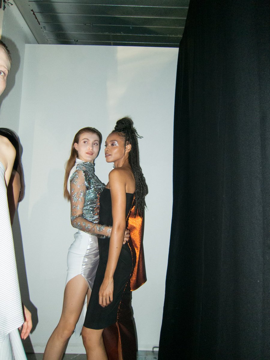 BFC's tweet photo. See the #BestOfBackstage from @LondonFashionWk September 2018 in the official BFC Show Space including Ashish, Marta Jakubowski and BFC NEWGEN recipients @mattybovan &amp; Paula Knorr. https://t.co/jMh33XjJCw
