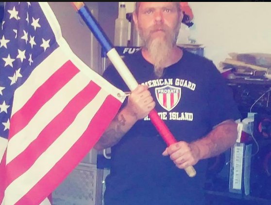 15.) Still don't believe me? This is George Avery, one of the Rhode Island American Guard's most active members. Let's have a closer look at him.