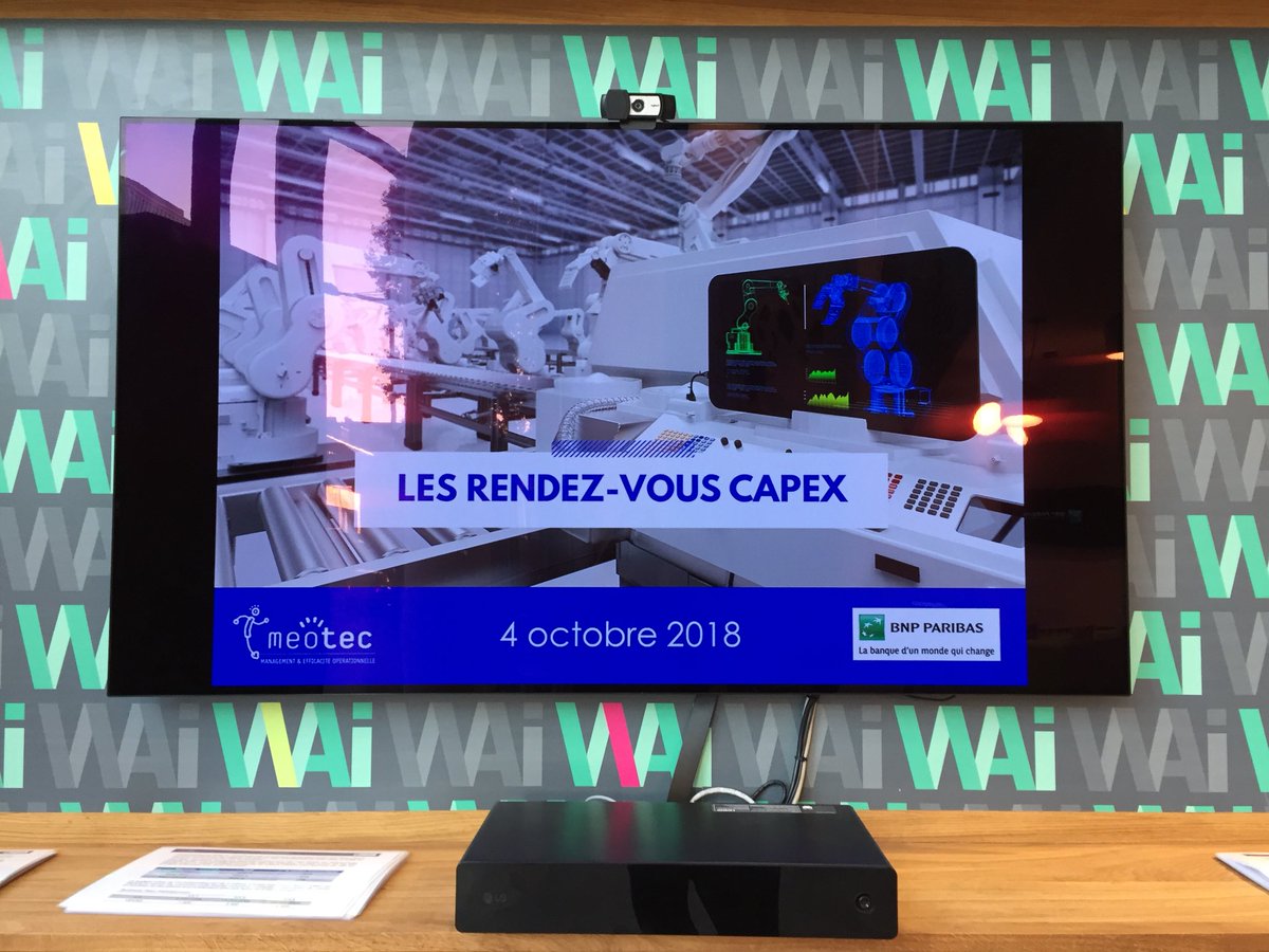 bourgeois_marin's tweet photo. Les #RendezVousCapex, organisé avec Meotech, un bel événement de partage et de connexions entre start-ups et entreprises, c’est ce soir dans l’agence @BNPParibas #150PartDieu! https://t.co/Xgoy4GNv7G