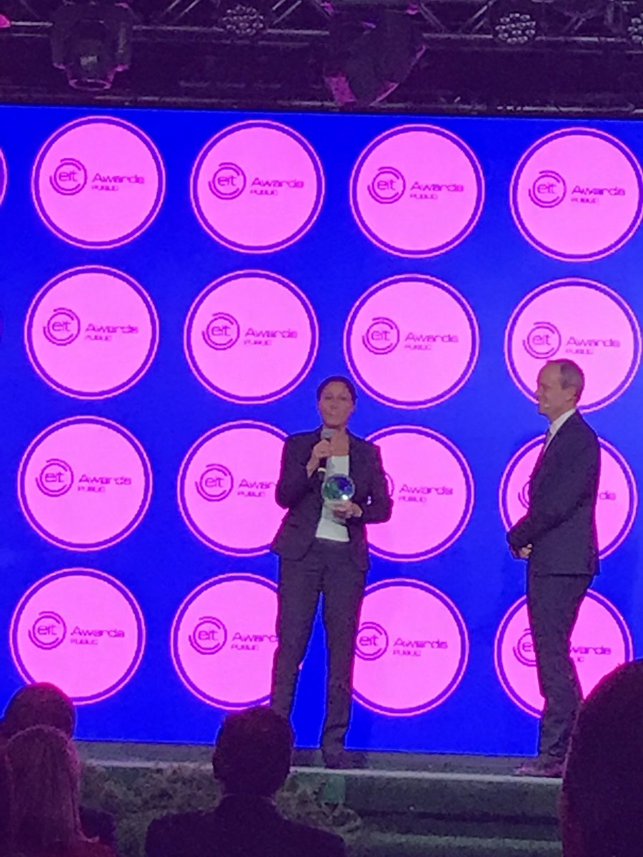 Another @EITeu Award InnovEIT 2018 won by @EITHealth supported startup CEO Laura Soucek of Peptomyc!!!! 🏆 Congratulations!