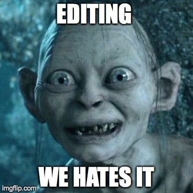 #FellowWriters:

Am I alone when I say I have a love-hate relationship with editing😅?

#writerslife #amwriting