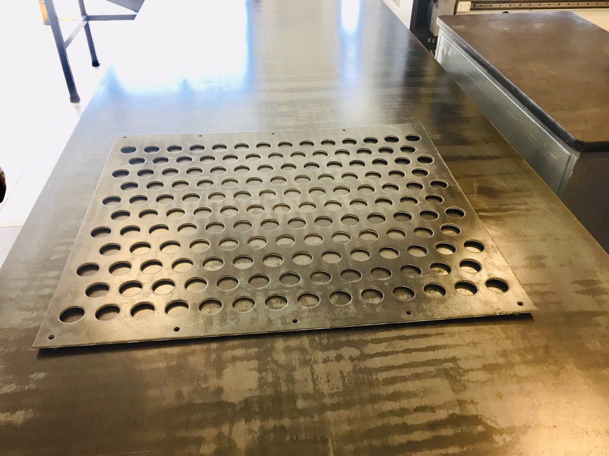 FabLabChih's tweet photo. Pieza de sheet metal https://t.co/tpifkTssY2