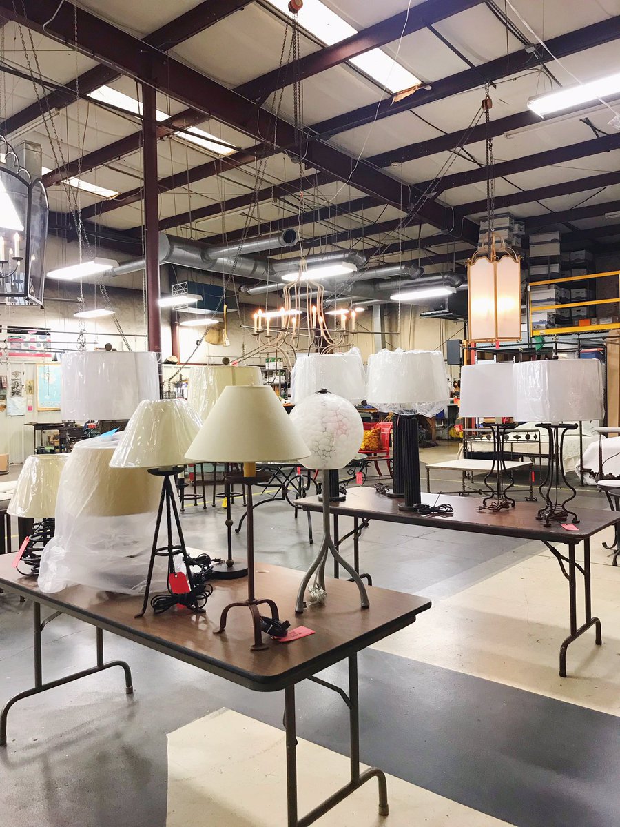 IronwareIntl's tweet photo. Annual Warehouse Sale! 9am-4pm Today (trade only) and Fri/Sat (open to the public. Lighting, beds, tables, seating and accessories. Hope to see you! https://t.co/awXMr9UWVQ