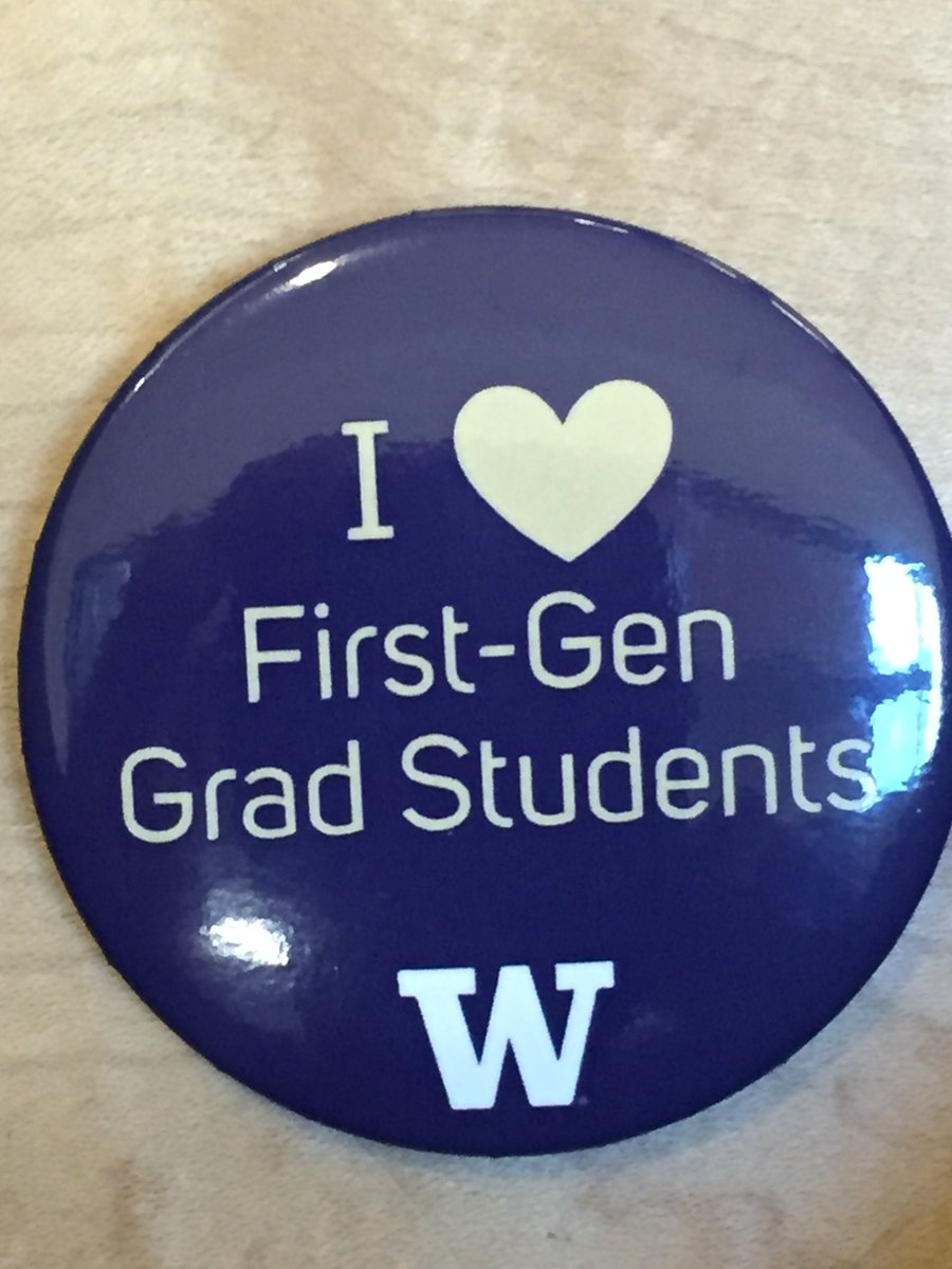VPOMAD's tweet image. It was a pleasure to help welcome First-Generation Graduate students. A great group who will contribute tremendously to our community. @UWGradSchool