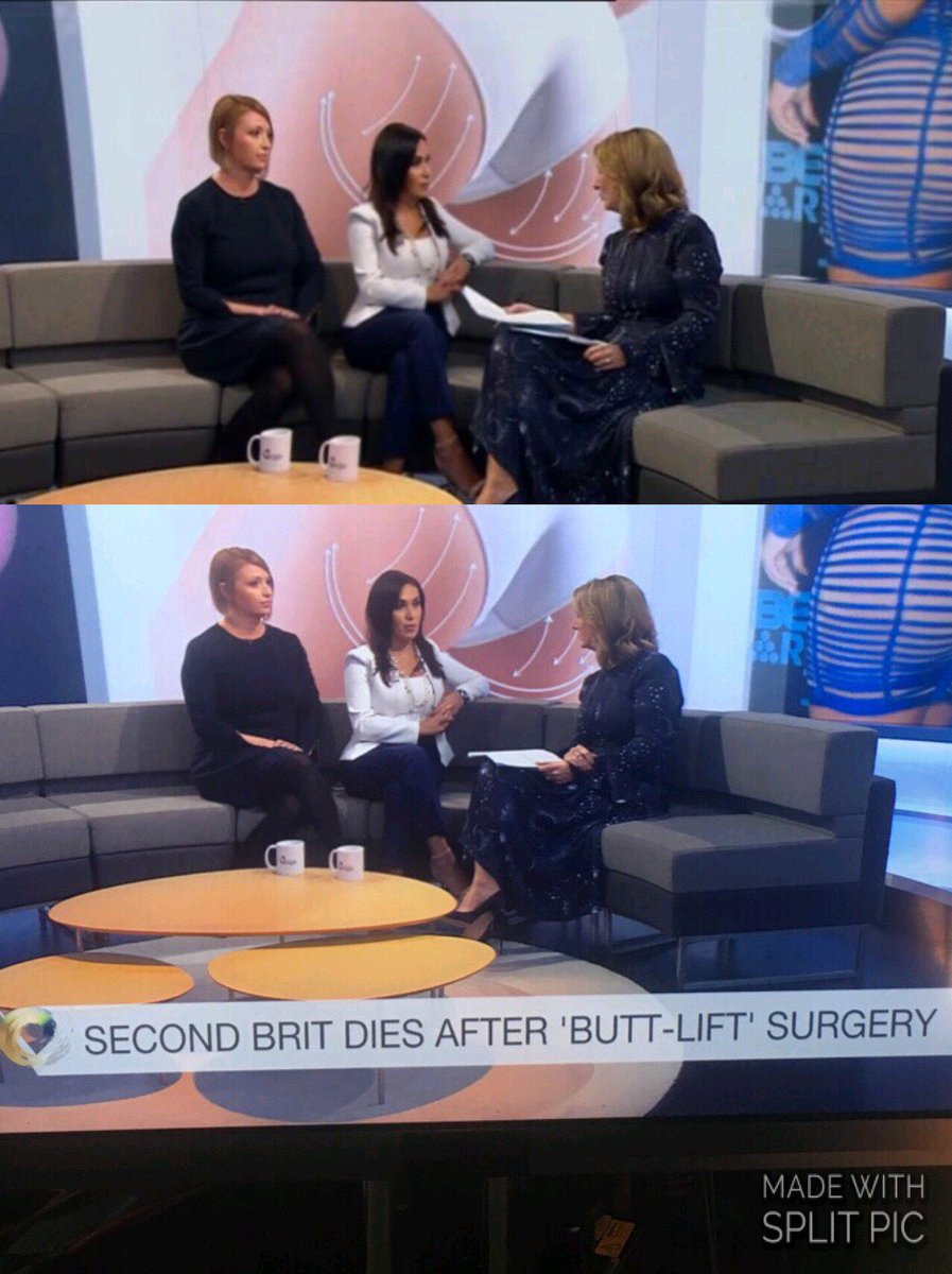 safetyinbeauty's tweet photo. This morning we were talking risky #cosmeticsurgery procedures abroad with @bbc this morning and the lovely @VictoriaLIVE with travel injury expert in cosmetic procedures @cpalmerhughes please think twice before embarking on #CosmeticSurgeryTourism https://t.co/JqqrYfuBUQ