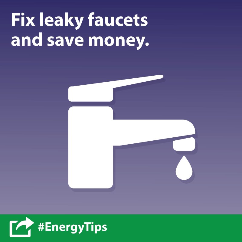 Peninsula Light Co On Twitter Fix Leaky Faucets And Save