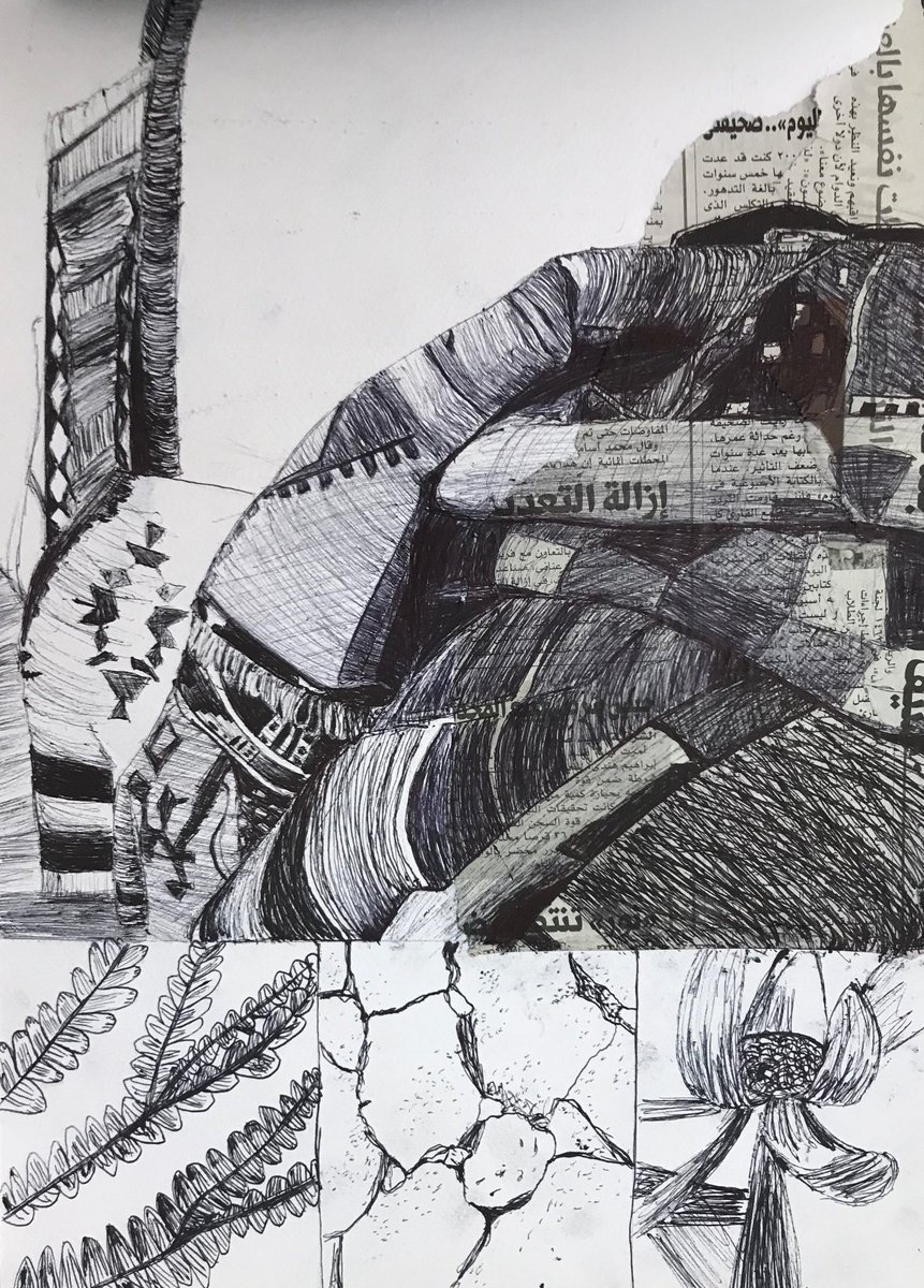 NcbisArt's tweet photo. Y10 Fine Art students experimenting with mixed media mark making. https://t.co/oeQdNYJPFV