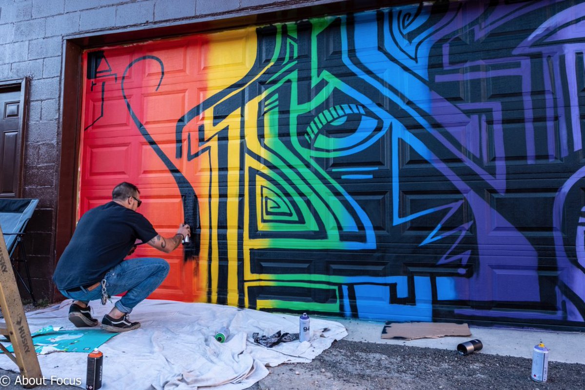 #WestTownChicago just received a beautiful new addition, thanks to Veteran artist, Jeff Kierna. Be sure to check it out during the <a href="/WestTownArtWalk/">West Town Art Walk</a> and #WestTownFTS at the Chamber’s HQ at 1819 W. Chicago Ave! // p: About Focus