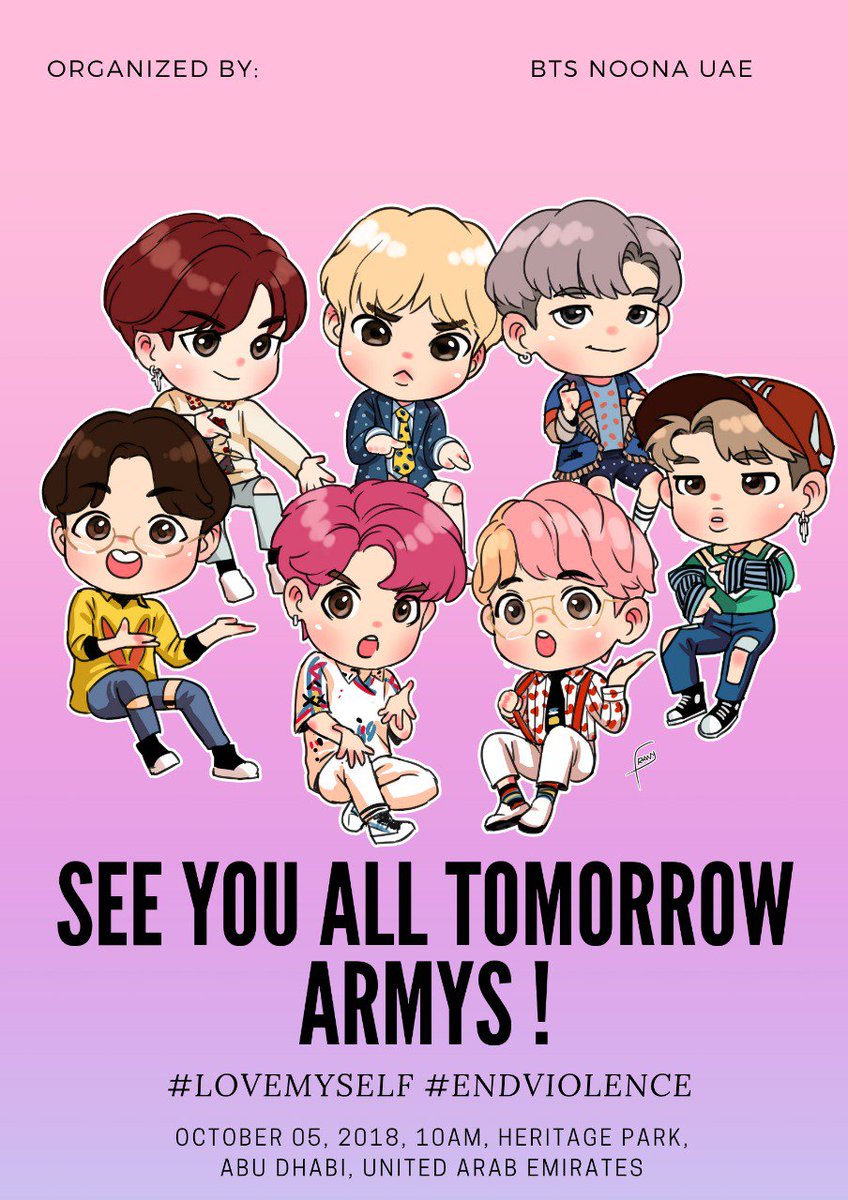 btsnoonauae's tweet photo. ARMYs! Are you ready to sweat, move & shake your booty?We canโt wait anymore to meet you and kick off our BIG DAY tomorrow!
REMEMBER:
There are no wrong moves as long as you're moving & keeping your heart rate up, you're doing it right!๐๐ป
#BTSNoonaUAE #SweatItOut #BSTrilogy
๐ https://t.co/oXo4Fv3pJt