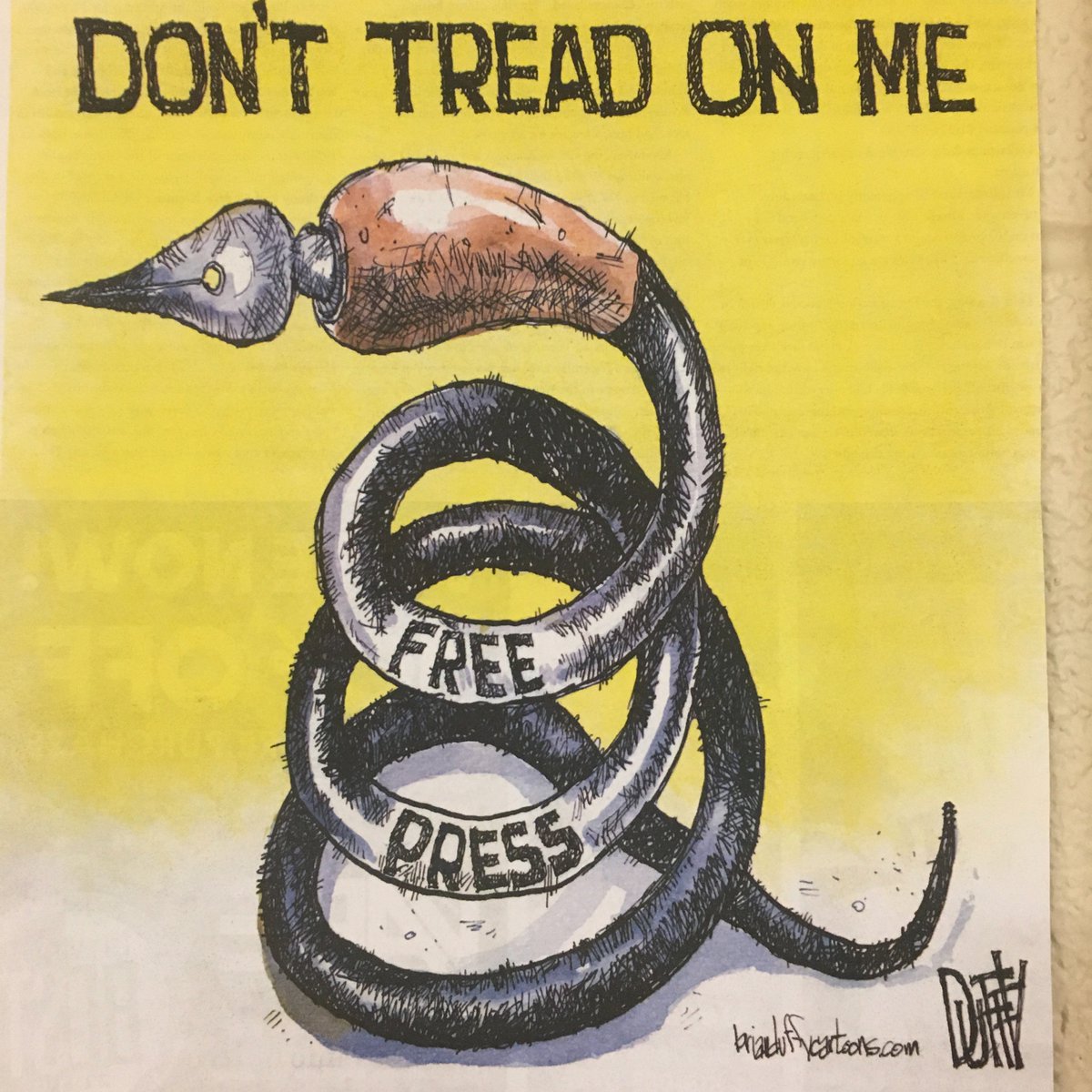 1stAmendmentDay's tweet photo. Thanks @duffyink for the reminder! https://t.co/1ubaoGP6Qb