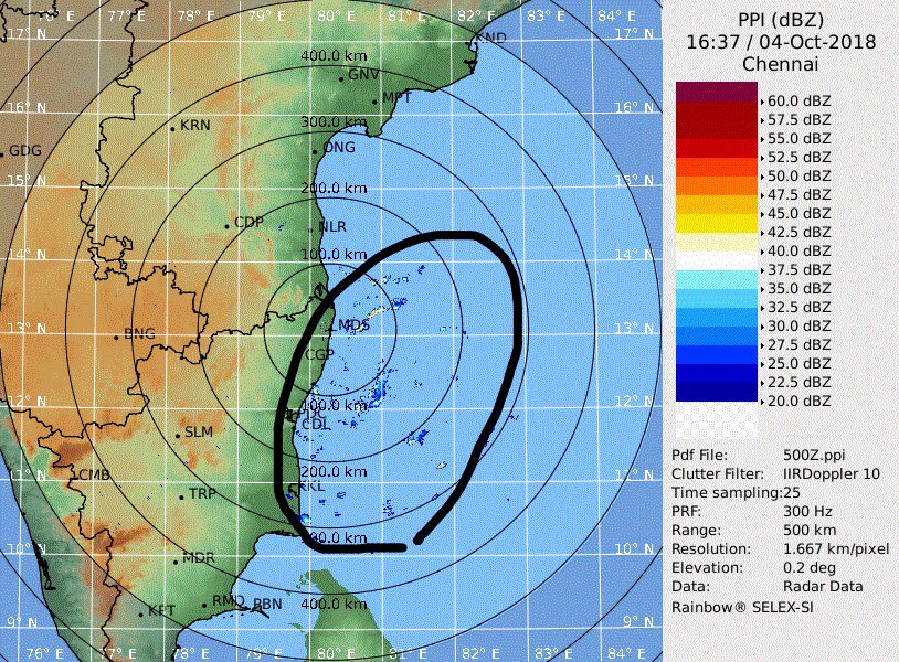 RainStorm_TN's tweet photo. Rains will pickup again for coastal tamilnadu from midnight. We could see lot of storms forming over sea , which will move towards coast in hour or 2. Chennai and Suburbs will also get rains. #Puducherry #Cuddalore #Delta #Nagai #Tiruvarur #Karaikal #Rameshwaram #Toothkudi https://t.co/0IythTp2GG