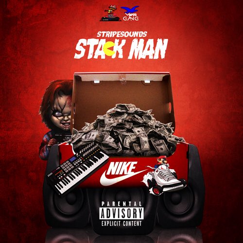 Stripesounds's tweet image. #StackMan Dropping Tomorrow @ 8 on @spinrilla #Stripesounds