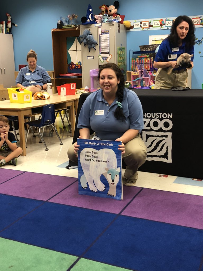 mcwilliams_joni's tweet photo. Awesome visitors to our PreK today! #we😆HoustonZoo    @OakForestES @HISDECH @houstonzoo https://t.co/FwWFktwX0o