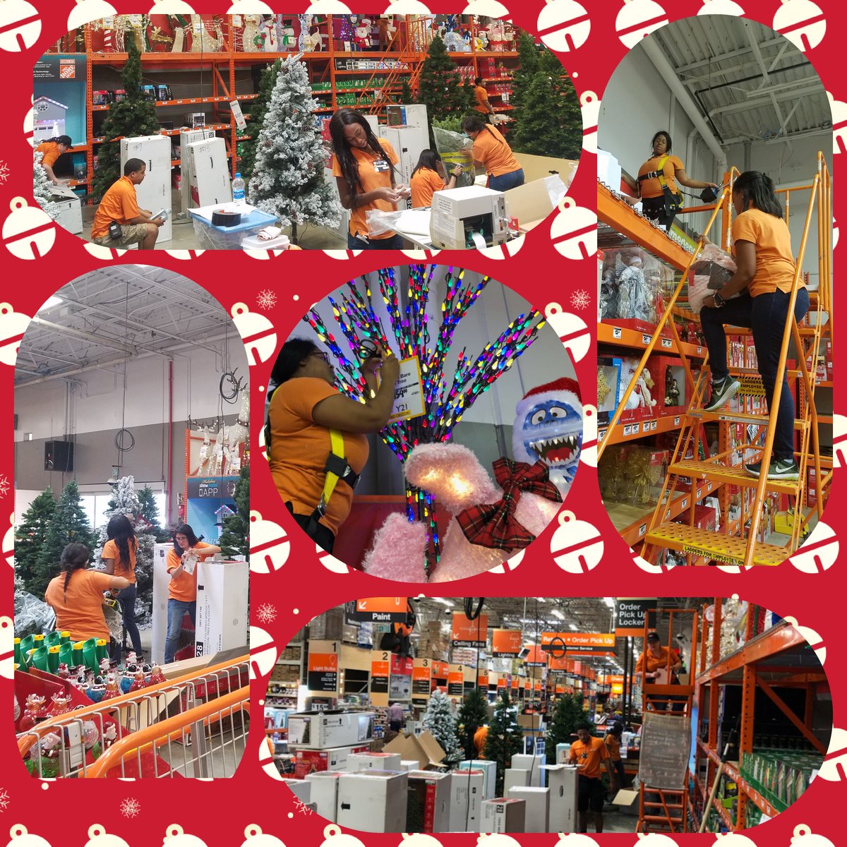 LowesMSMLindsay's tweet photo. Holiday reset is full swing and almost complete!! #hallowthanksmas @silverlakedepot @MirandaTHDD7 @Ira_THD @bliczwek @JillEkstrom02 @chance_lowry @JGissendannerHD https://t.co/OpVLTIAvW5