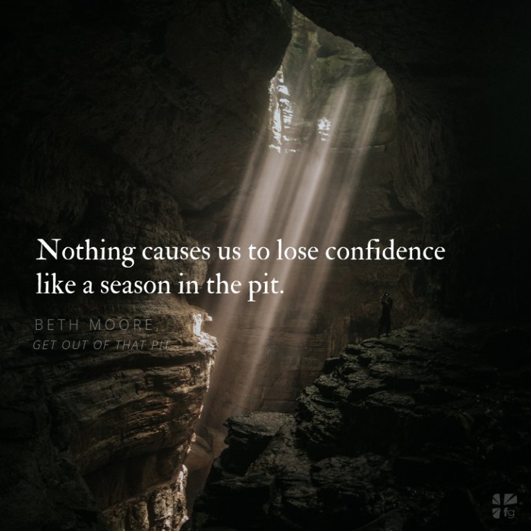ThomasNelson's tweet photo. "Nothing causes us to lose confidence like a season in the pit."

Keep reading an excerpt from @BethMooreLPM's #GetOutofThatPit via @faithgateway 👉 https://t.co/D8yZ4UuOBJ https://t.co/bLpNhfqSDw